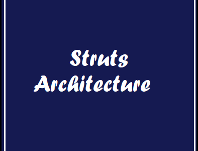 Struts Architecture