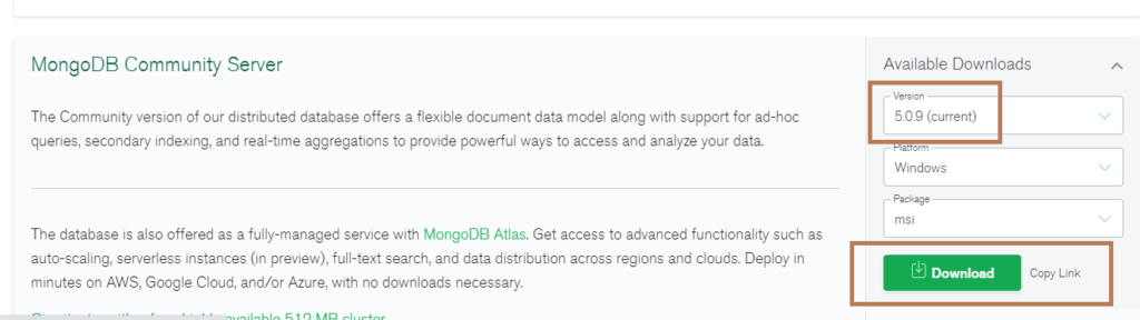 Getting Started With MongoDB - Installing The MongoDB Community Server