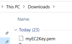 Key Pair File